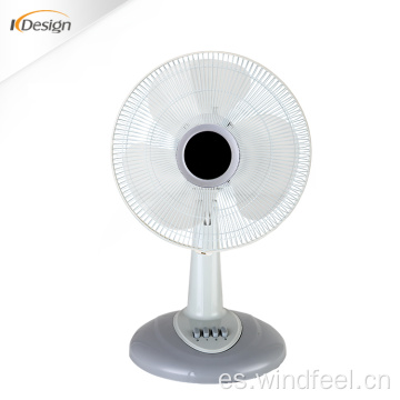 Ventilador de mesa eléctrico personalizado de 16 pulgadas kaidi ventilador de mesa de bajo ruido interior 220 v ventiladores de mesa de pedestal con base cuadrada blanca con temporizador